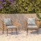 Flash Furniture Natural/Gray PE Rattan Wicker Patio Chairs, 2PK SB-1960-CH-GY-GG - alternate 3